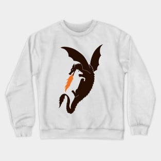 Dragon and horse Crewneck Sweatshirt